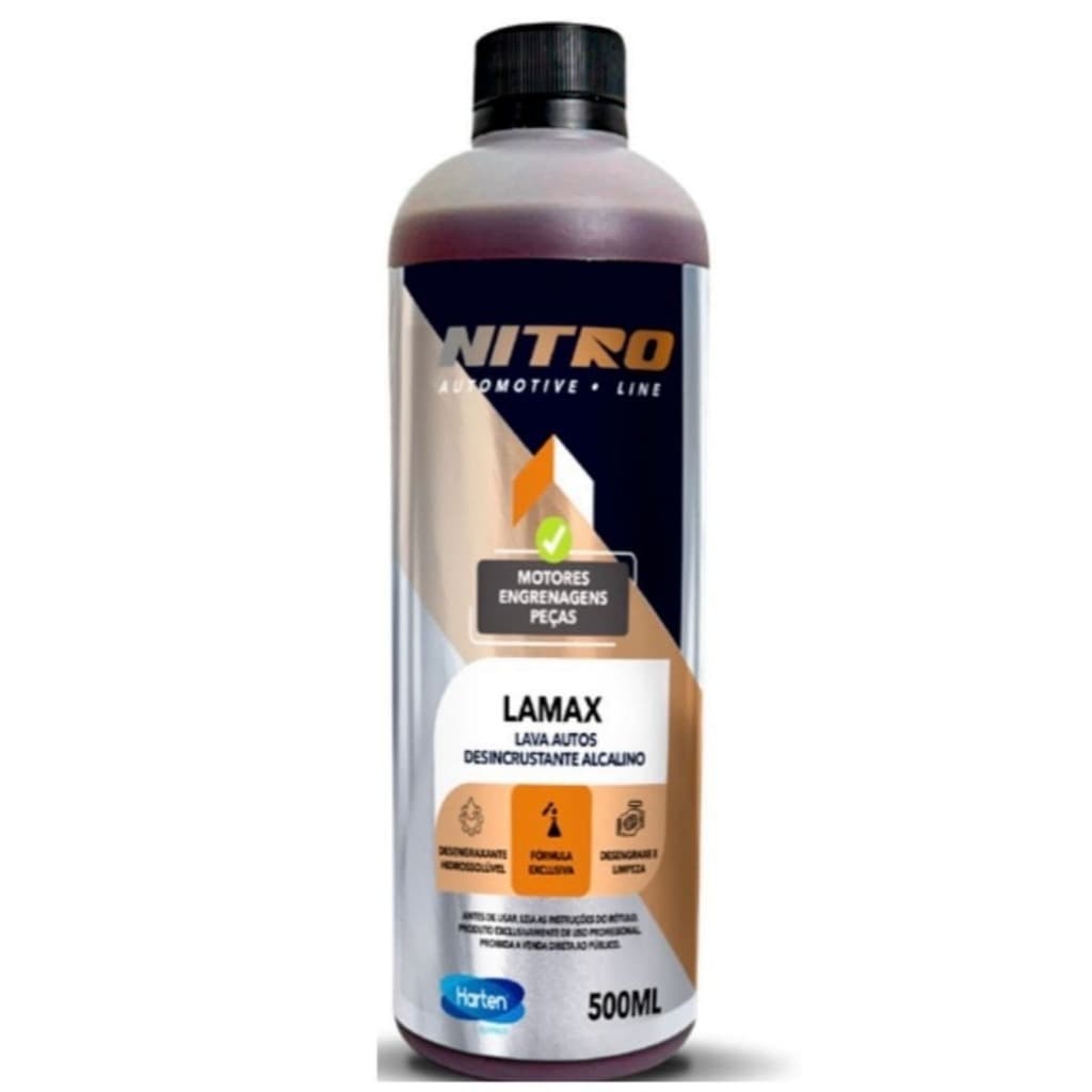 Nitro Lamax Lava Autos Desincrustante Motor Chassi Caixa de Rodas