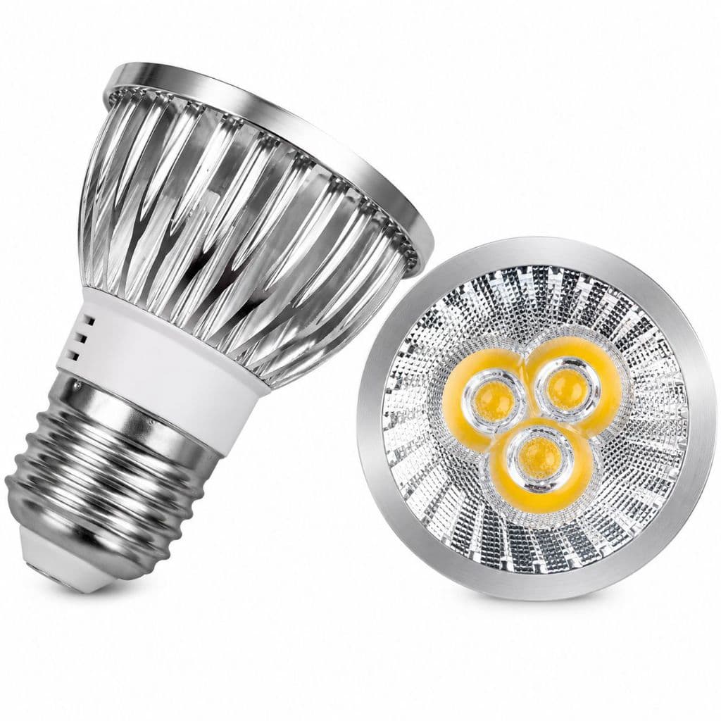 Lâmpada Spot Led Dicroica 3w E27 Bivolt ( branca fria 6000k )