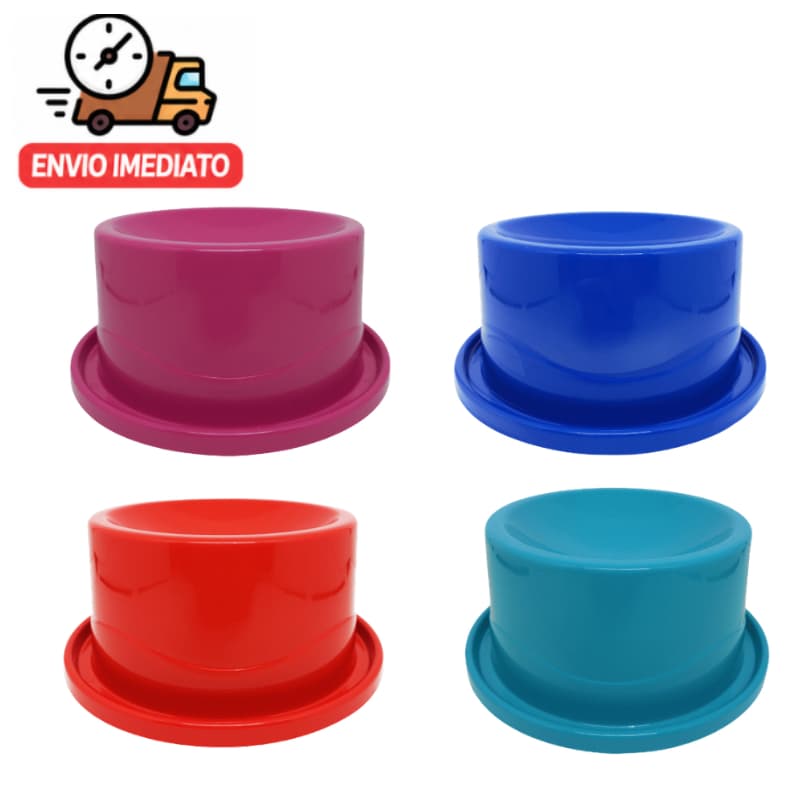 Kit 4 Comedouros Elevados para Cães e Gatos | Mais Conforto, Postura e Organização Pet