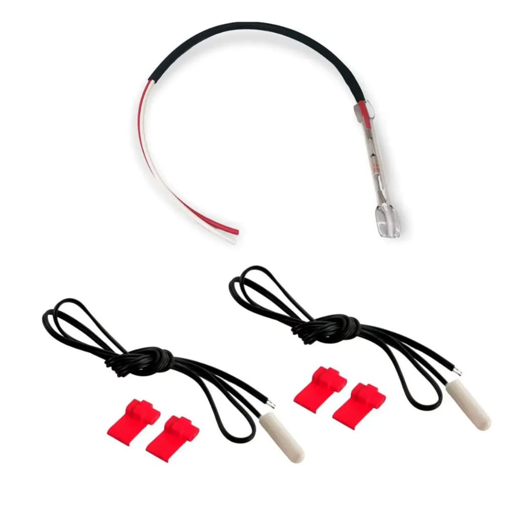 2 Sensor 10k E Fusível Térmico Para Geladeira Electrolux Df34 Df36 Df42x Df54