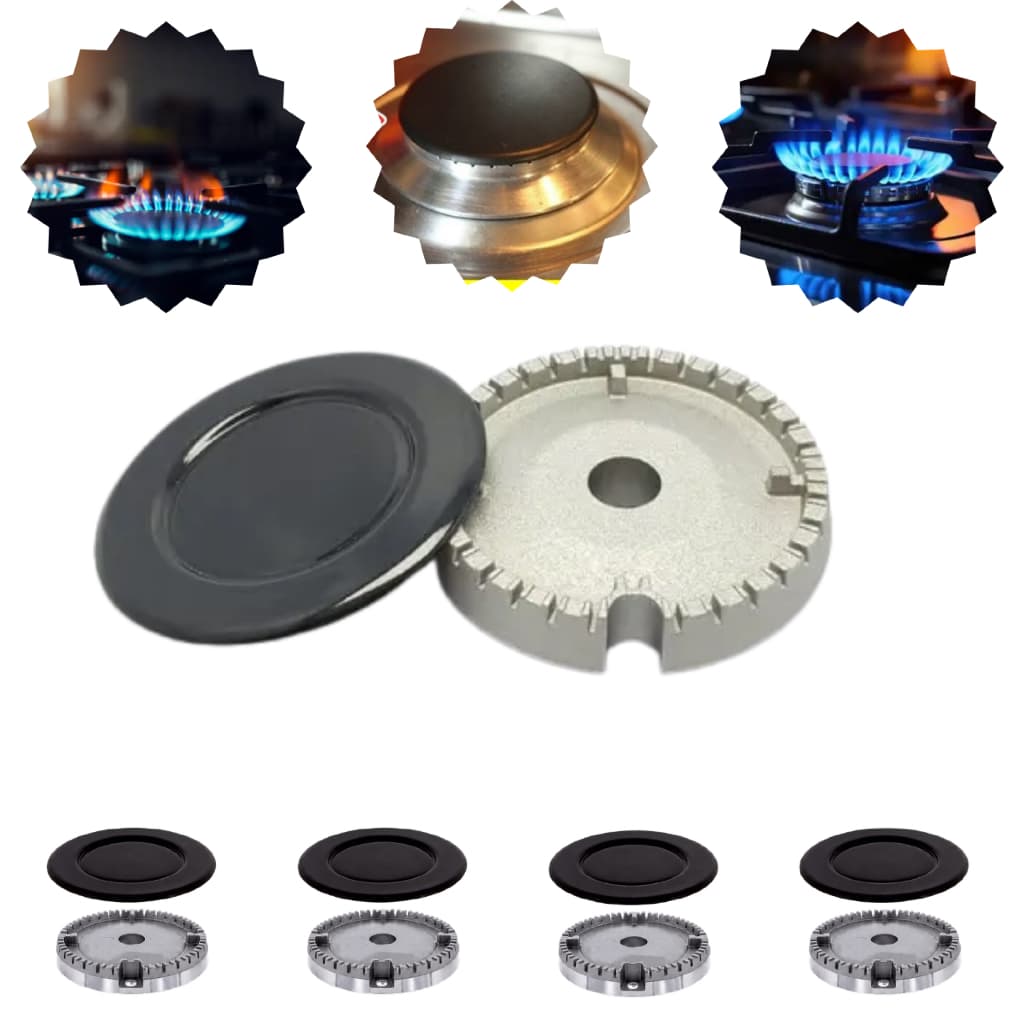 Kit Espalha Chamas Com Queimador Cooktop Suggar 5 Bocas