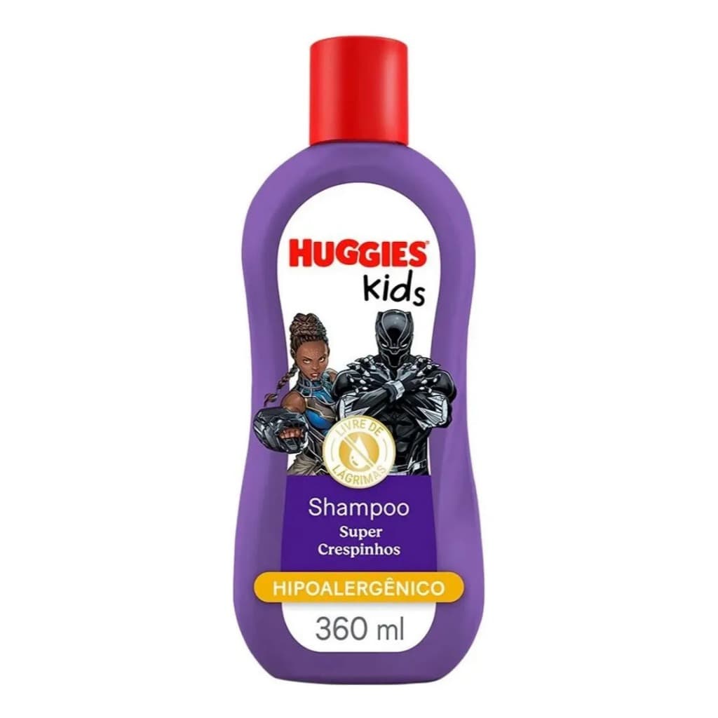 Condicionador E Máscara Huggies Kids Super Crespinhos 360ml