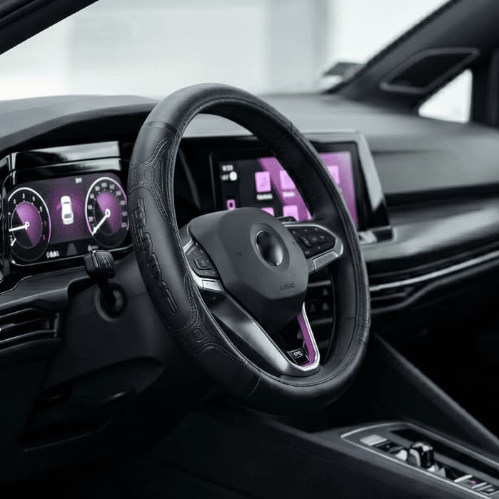 Capa Para Volante De Carro Protetora Preta Verde Universal Borracha Nova Silicone 8 Cores Variadas