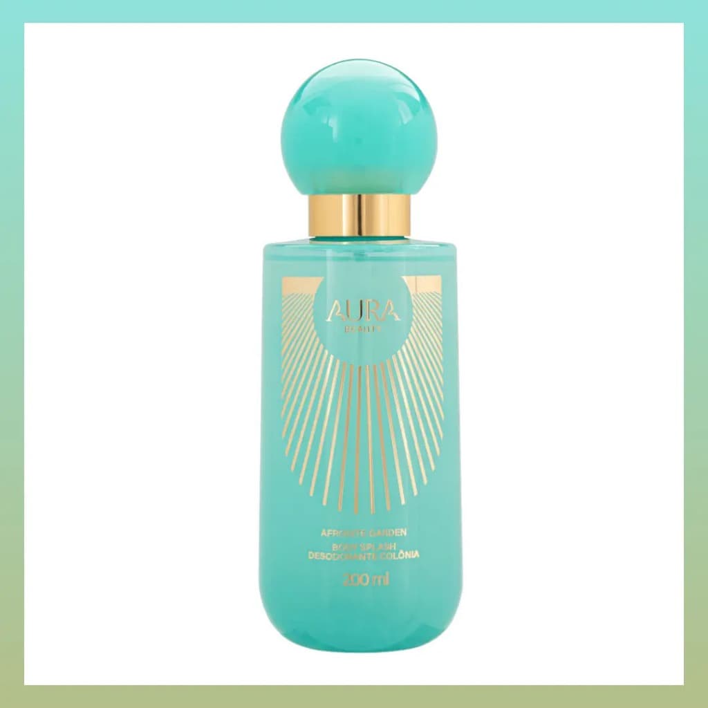 Body Splash Aura Beauty Afrodite Garden Jade Picon 200 ml