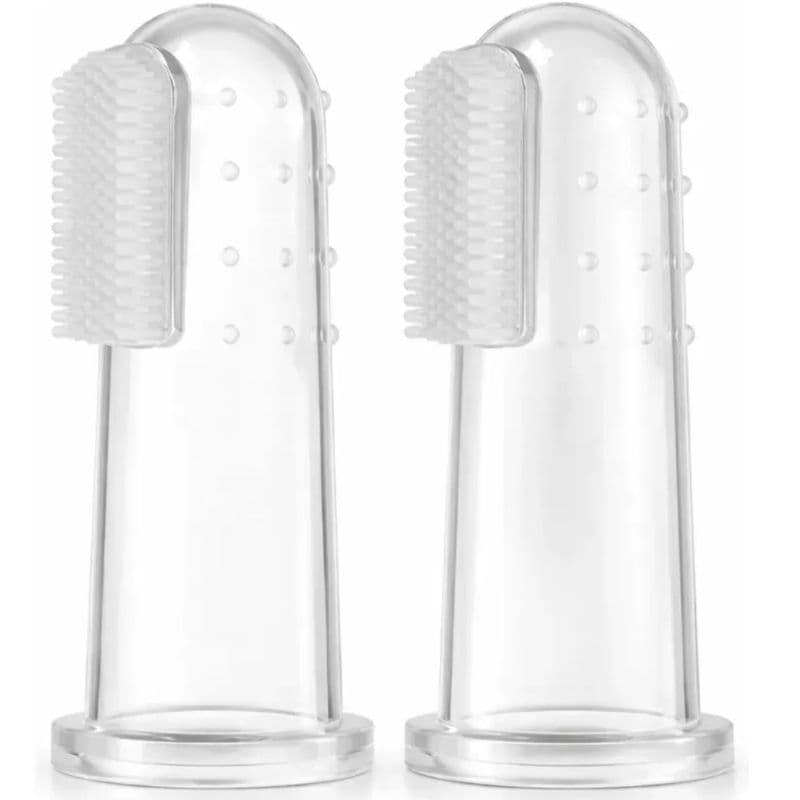 Escovas de Dente Silicone Massageadora Para Bebê, Pets, Higiene Bucal Gengiva Macia Envio Rapido
