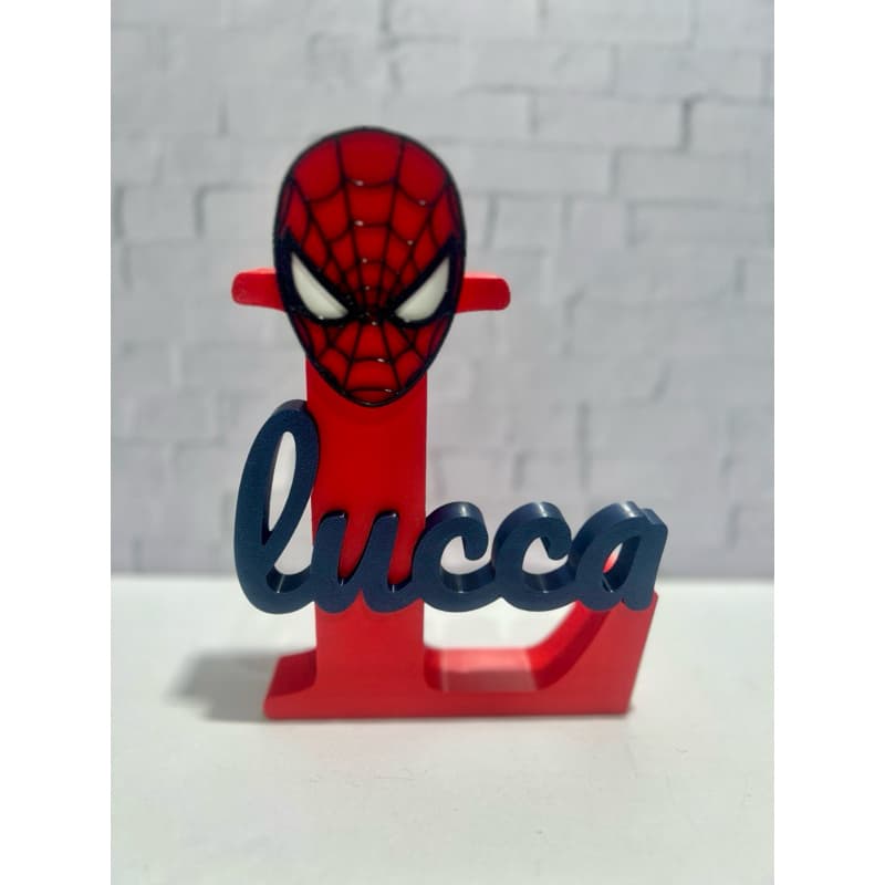 Letra e Nome Personalizado em 3D Decoração Infantil