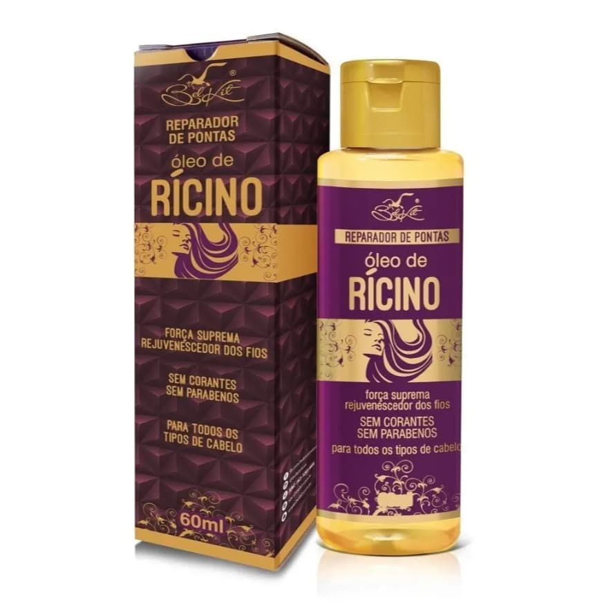 Reparador de Pontas Óleo de Rícino 60ml Anti Frizz Brilho Imediato