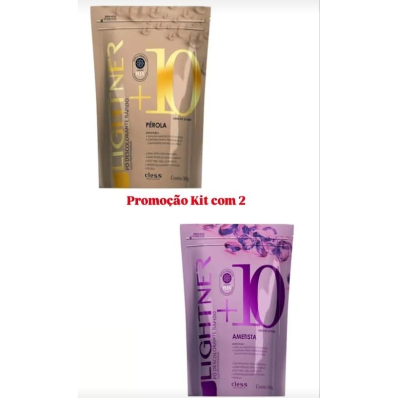 Pó descolorante lightner Cless Ametista e perola 300g