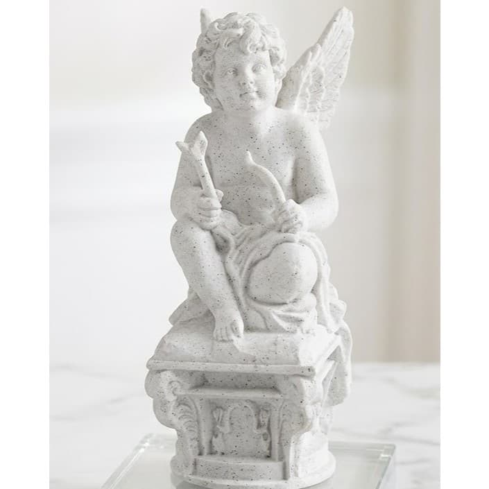 Estátua Cupido Anjo do Amor Decoração de Luxo - Presente Criativo Dia dos Namorados