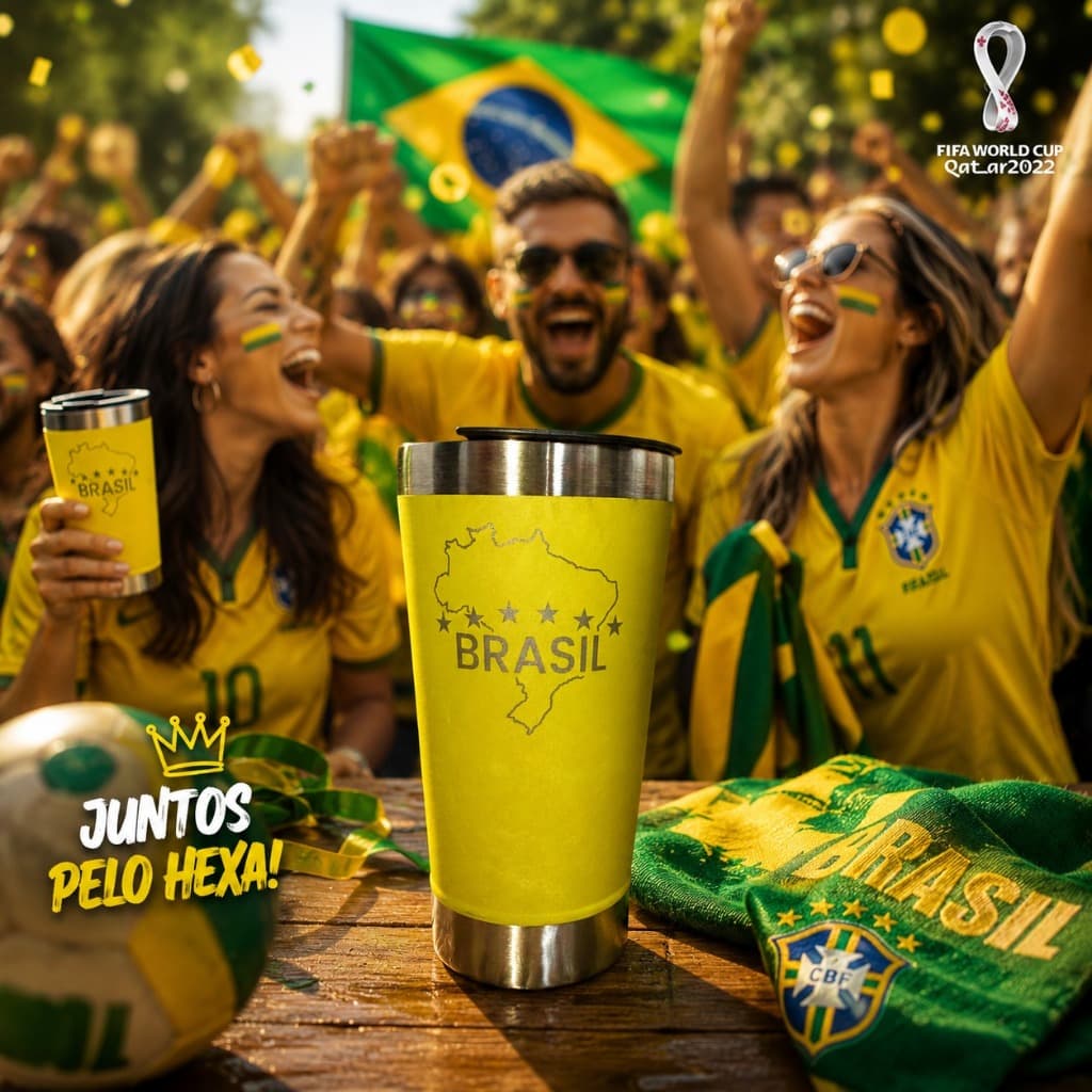 COPO TÉRMICO 473ML CELESTE, AÇO INOX CORES DA COPA. CONSERVA GELADO E QUENTE.