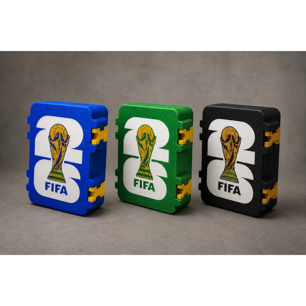 Case Porta Figurinhas Copa do Mundo – Capacidade +500/1000