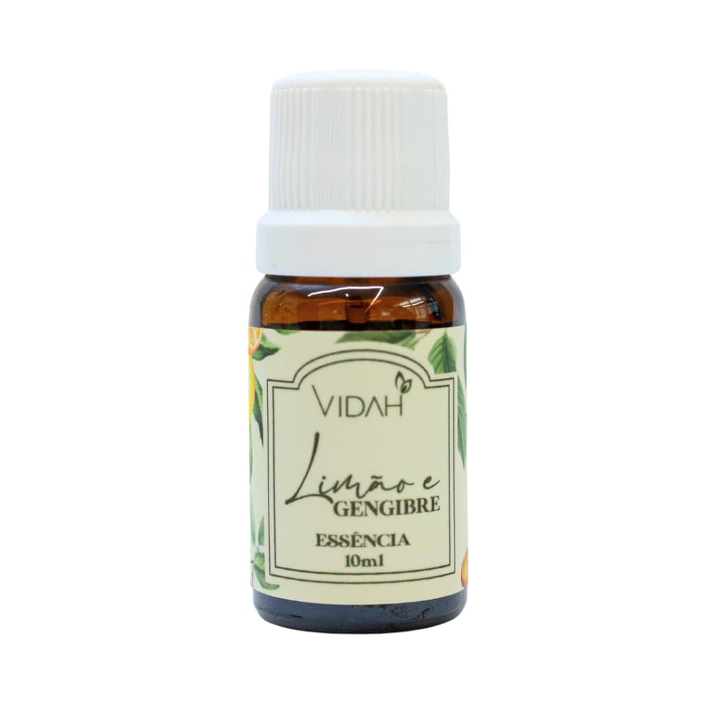 Essência Aromática Limão e Gengibre 10ml