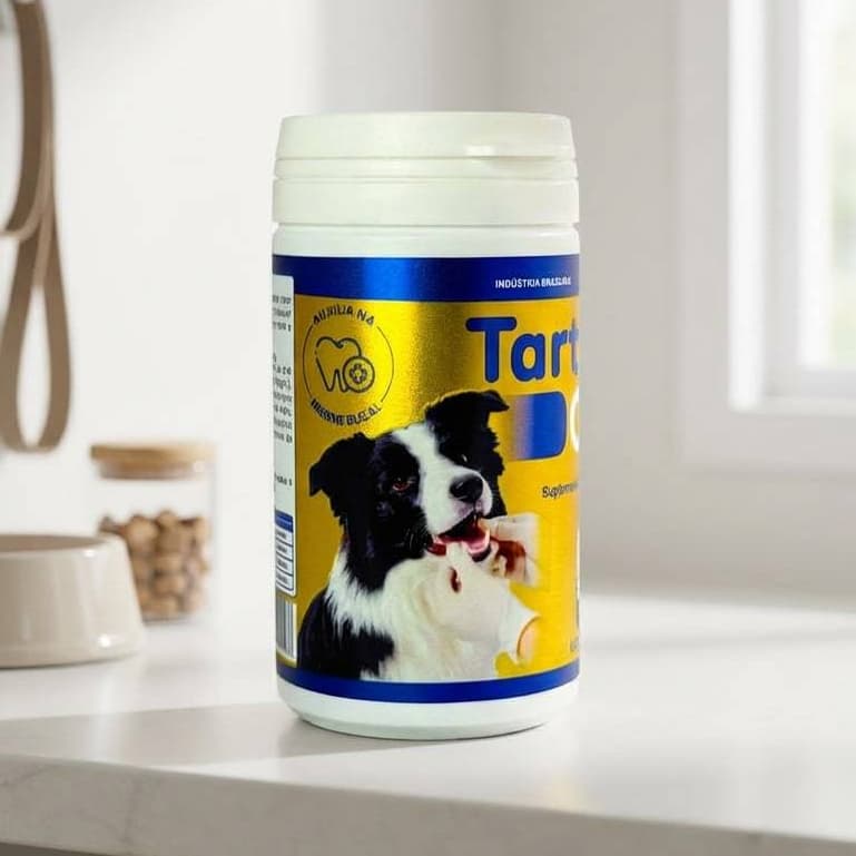 Antitártaro e Removedor de mau Hálito Para Cães Tartar Off Tratamento Natural De Tártaro E Placas