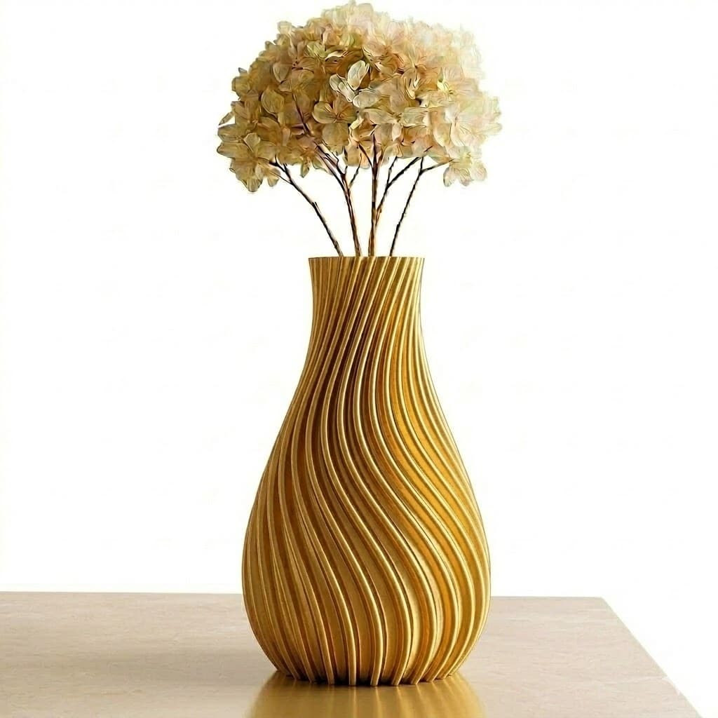 Vaso Decorativo Scandinavo Moderno 25cm - Design Exclusivo