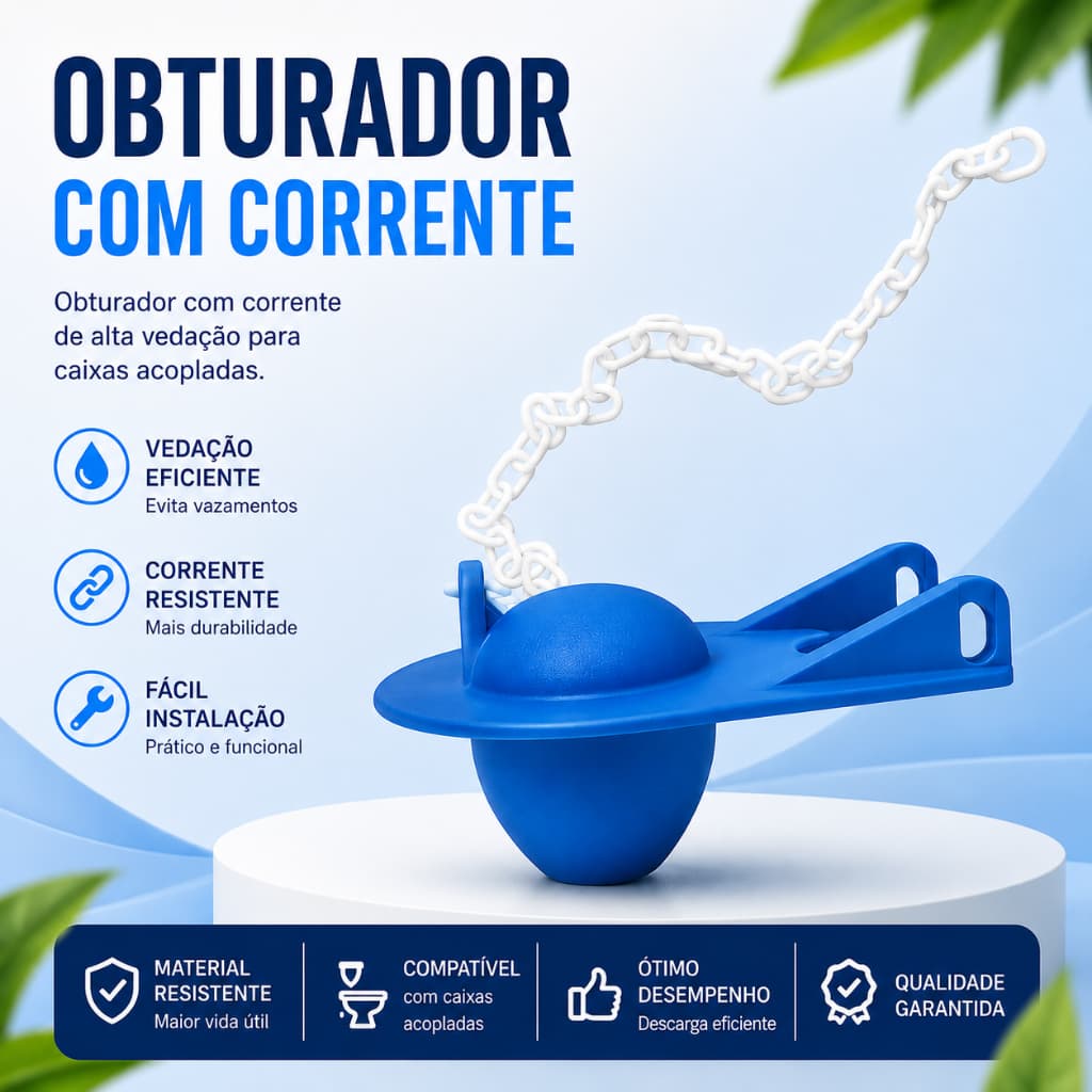 Obturador Caixa Acoplada Universal Borracha Vedação Mecanismo Saída Descarga Reparo Silicone Antivazamento