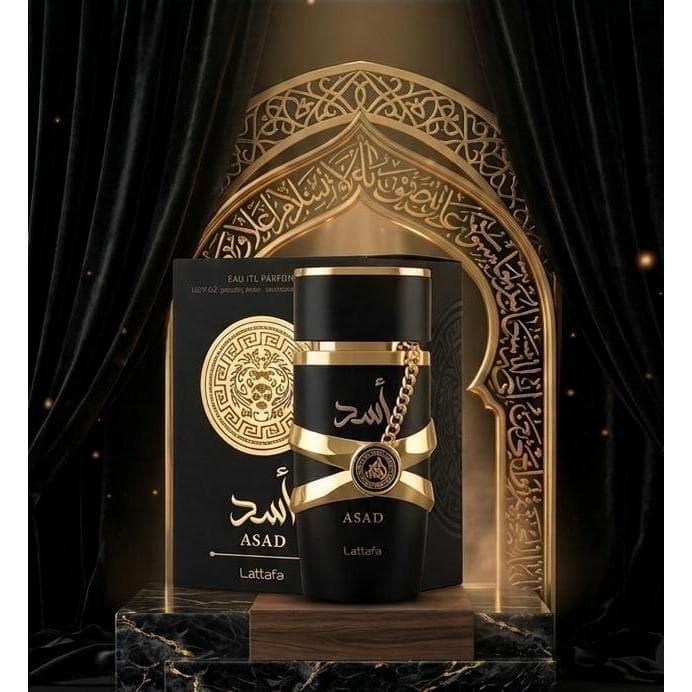 🔥 PERFUME LATTAFA ASAD MASCULINO - 100ML EAU DE PARFUM 🔥- 100% ORIGINAL E LACRADO!