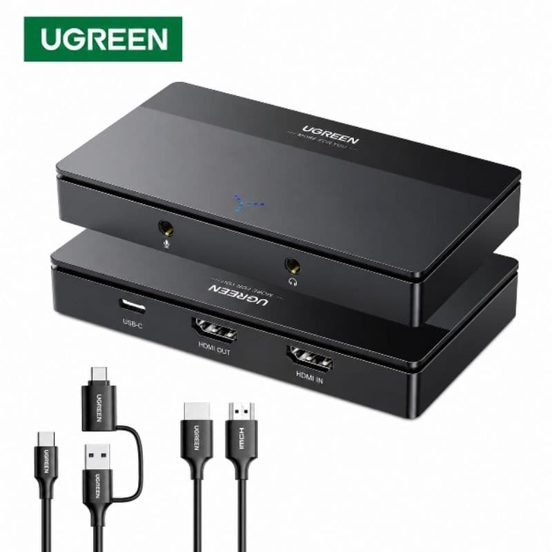 Placa de Captura UGREEN 4K HDMI USB C Gravacao 1080P60