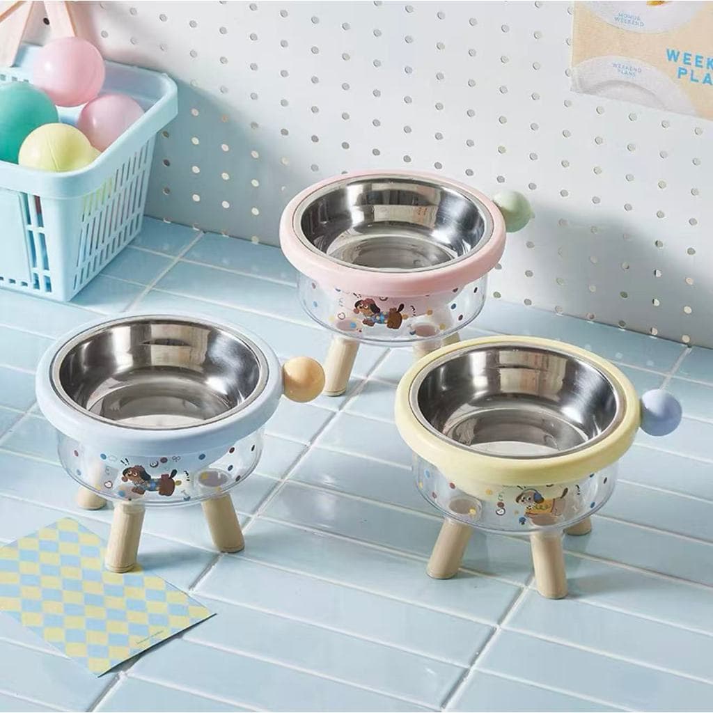 Tigela Comedouro elevado para cachorro e gato - Aisen - Qualidade Premium - Envio Imediato