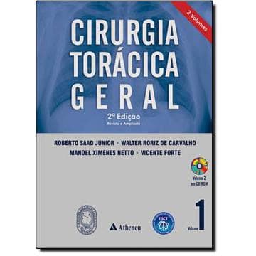 Livro Cirurgia Torácica Geral Volume 1 – Conteúdo Médico e Acadêmico