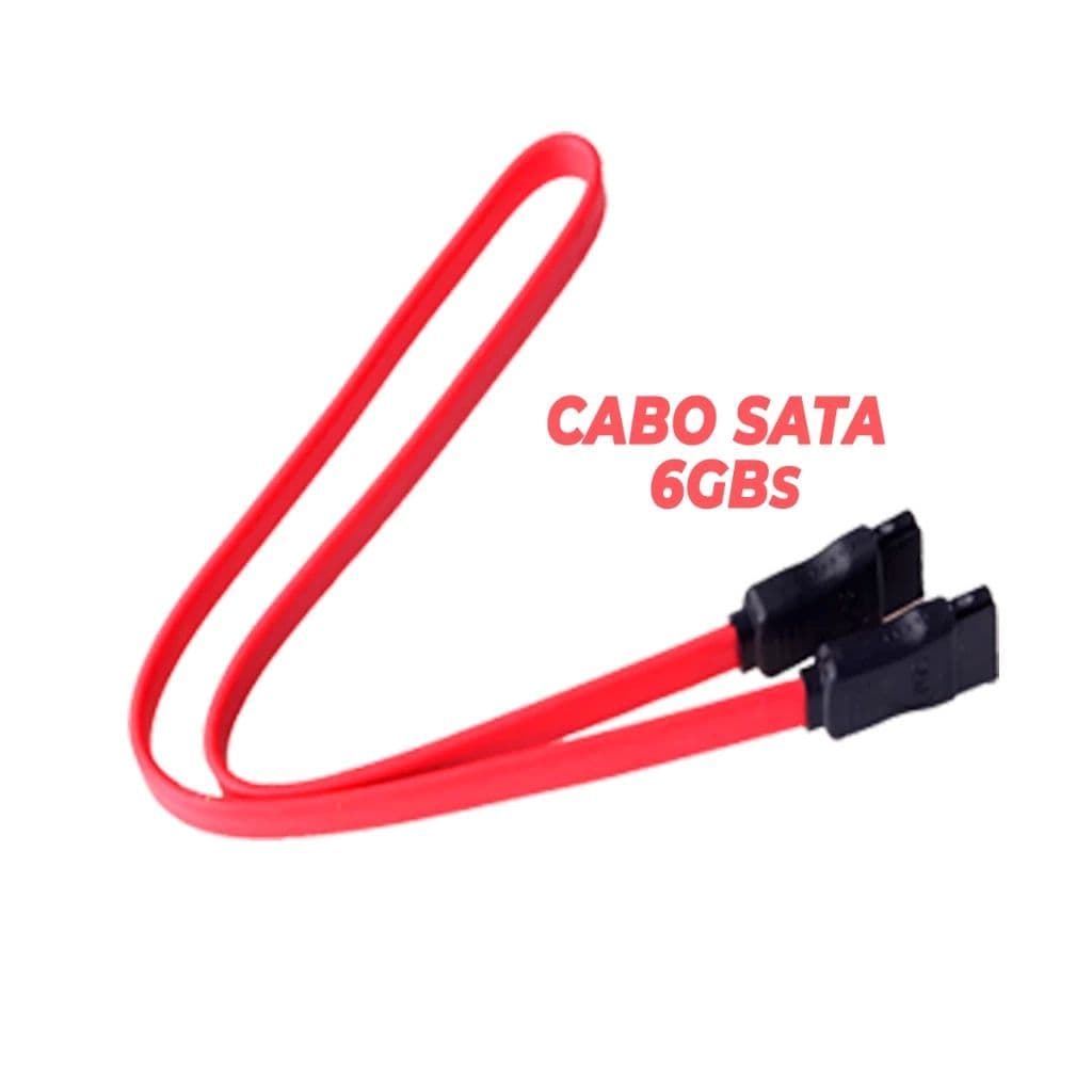 Cabo Sata Para Dados Hd ou Ssd 6gbs Leitura Gravador de DVD Envio Expresso Nota Fiscal