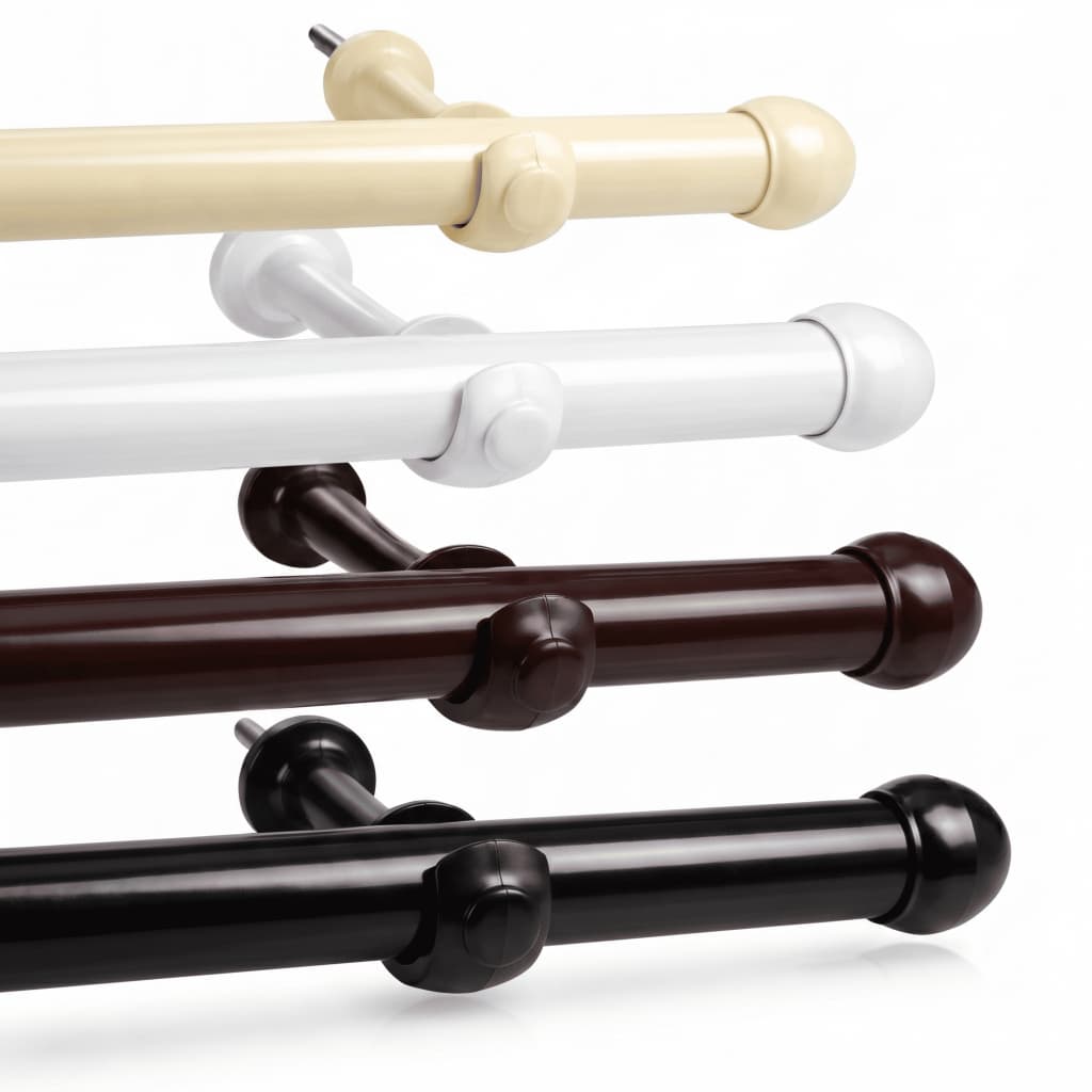 Kit Varão Completo 2,00 Metros Resistente 28mm Várias Cores Envio Imediato