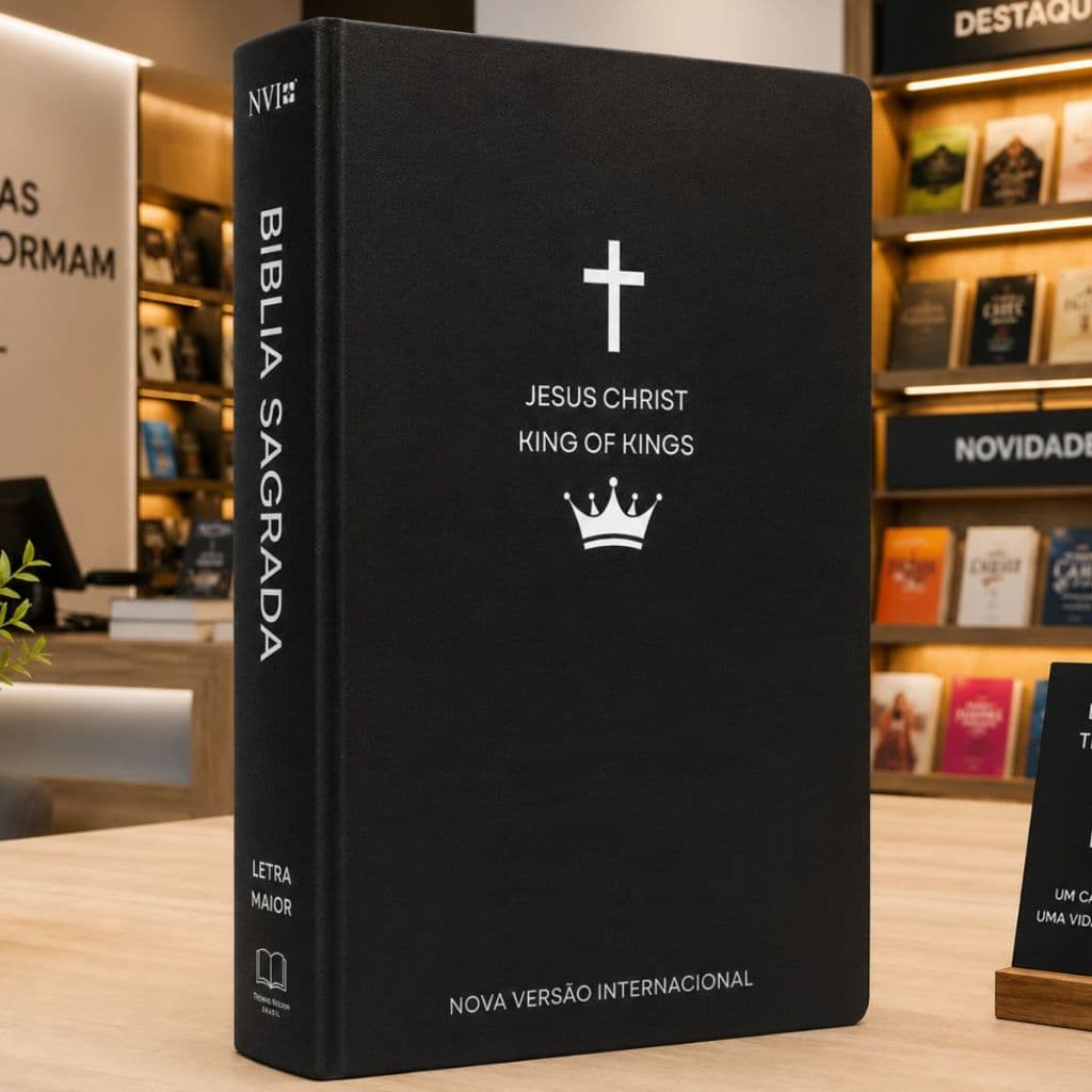 Bíblia Sagrada NVI | Letra Maior | King of Kings | Brochura