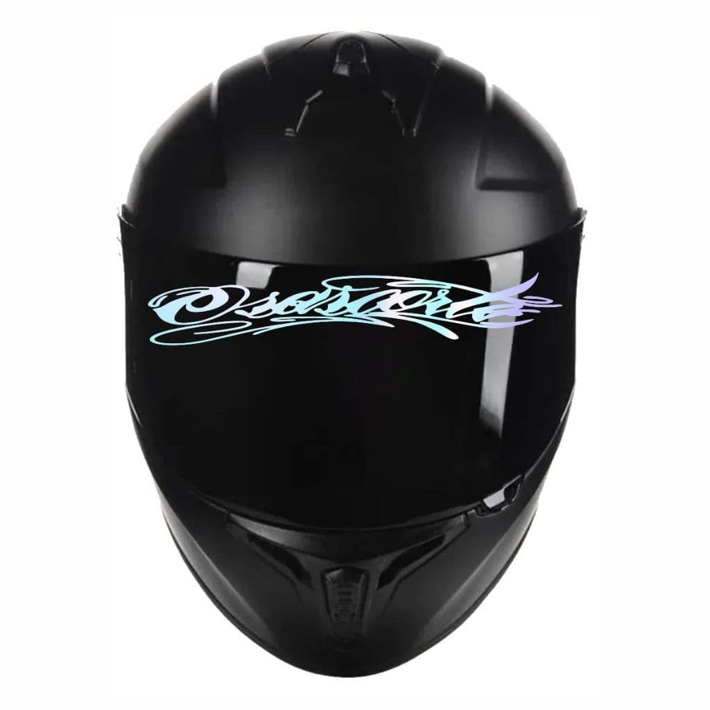 Adesivo Osascorte Capacete Viseira Capacete Grau Arte 244