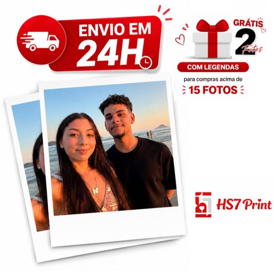 Mini Foto Por Unidade  - Cabe na capinha de Celular - Alta qualidade - Sem legendas