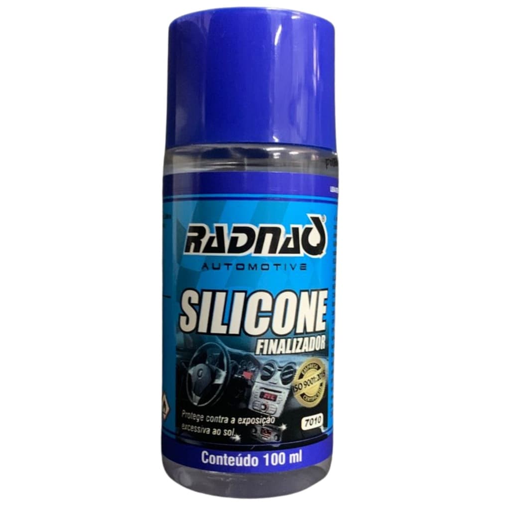 SILICONE LIQUIDO FINALIZADOR AUTOMOTIVO 100ML RADNAQ