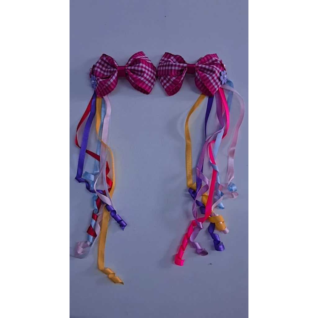 Chapéu quadrinha parzinho laço xadrez, quadrinha charmoso delicado ideal pra festa juninas