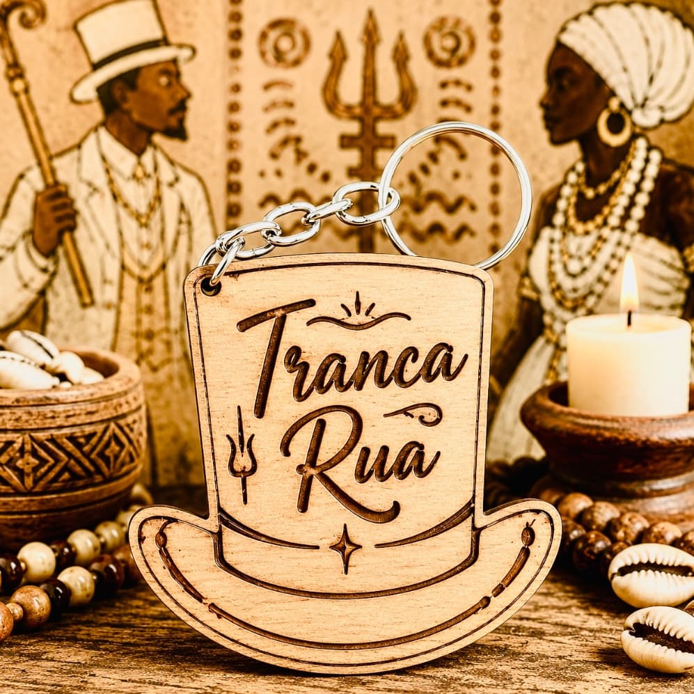Kit Chaveiro CARTOLA TRANCA RUA, ORIXÁS, CANDOMBLÉ, para festa, decoração, lembrancinhas artesanatos MDF