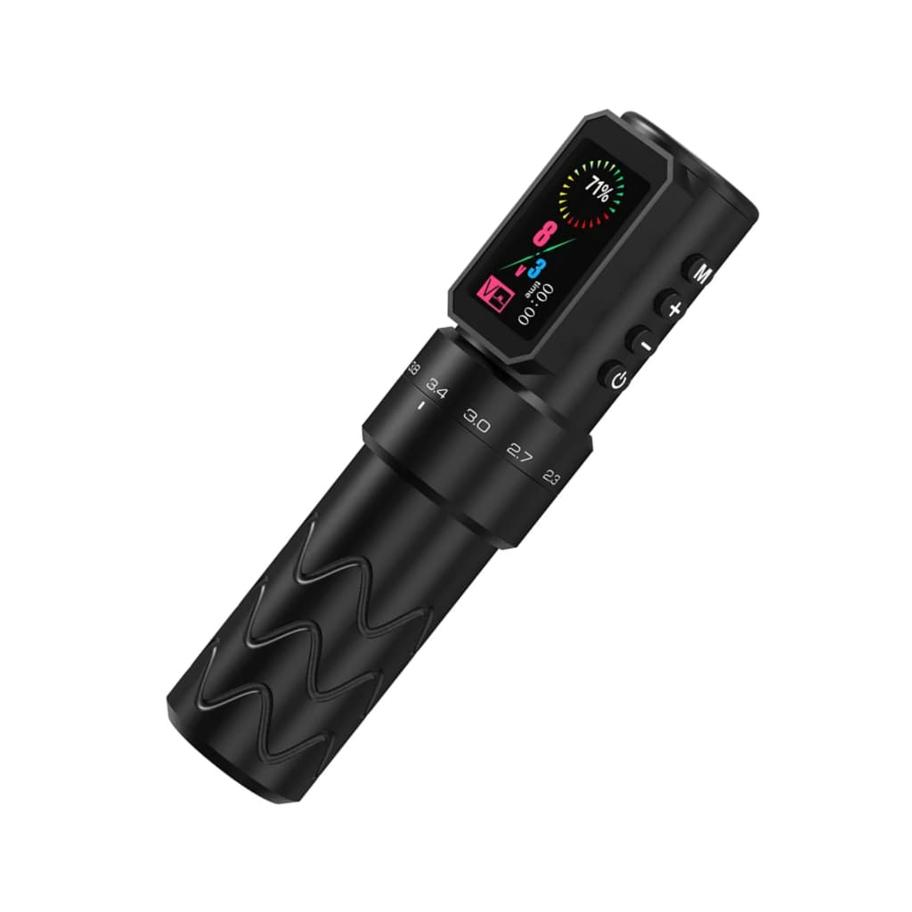 Pen Maquina Tattoo Flip Skin Cartucho Universal Ajuste Curso