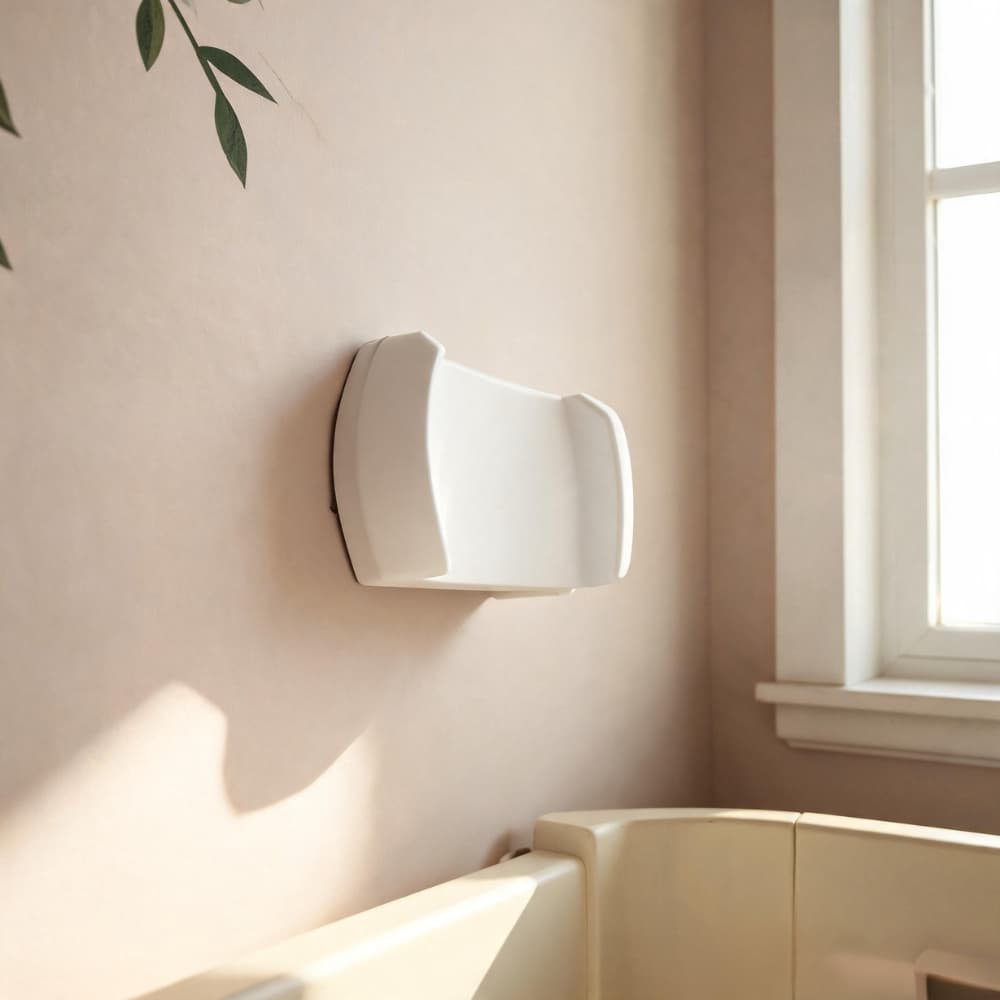 Suporte Babá Eletrônica Parede Câmera Monitor Bebê HelloBaby Sem Furo Fita Dupla Face Quarto