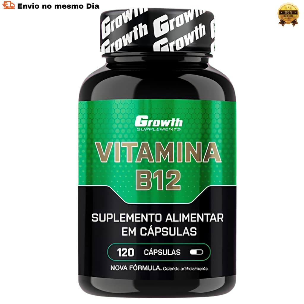 Complexo B 120 Cápsulas - Vitamina B12 - Original