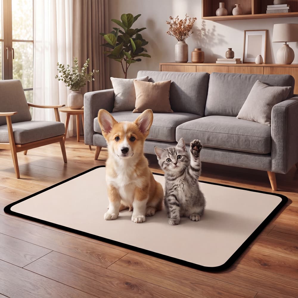 Tapete higiênico lavável, Tapete para Cães - Higiene e Conforto, Tapete Higiênico para Cachorros 2 u