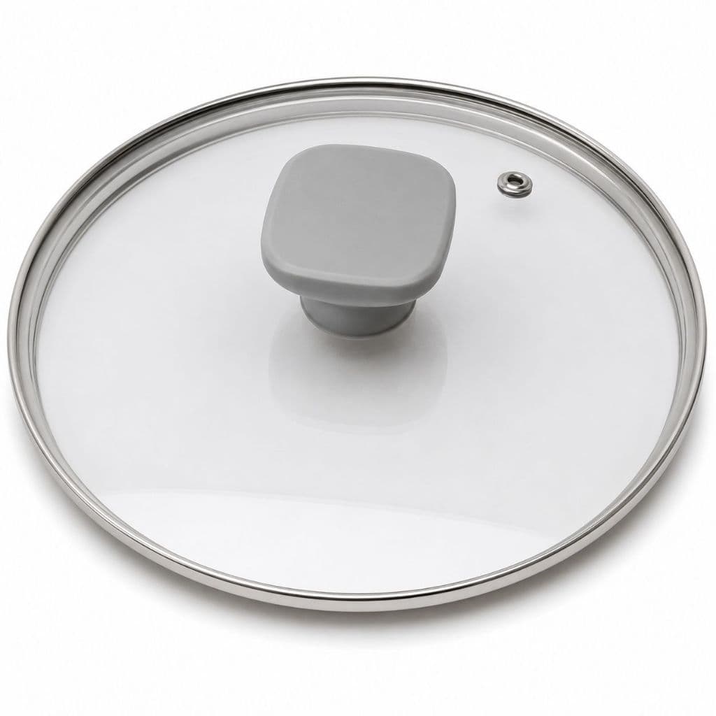 Tampa de Vidro Temperado 24CM Para Panela Frigideira Caçarola Universal Original