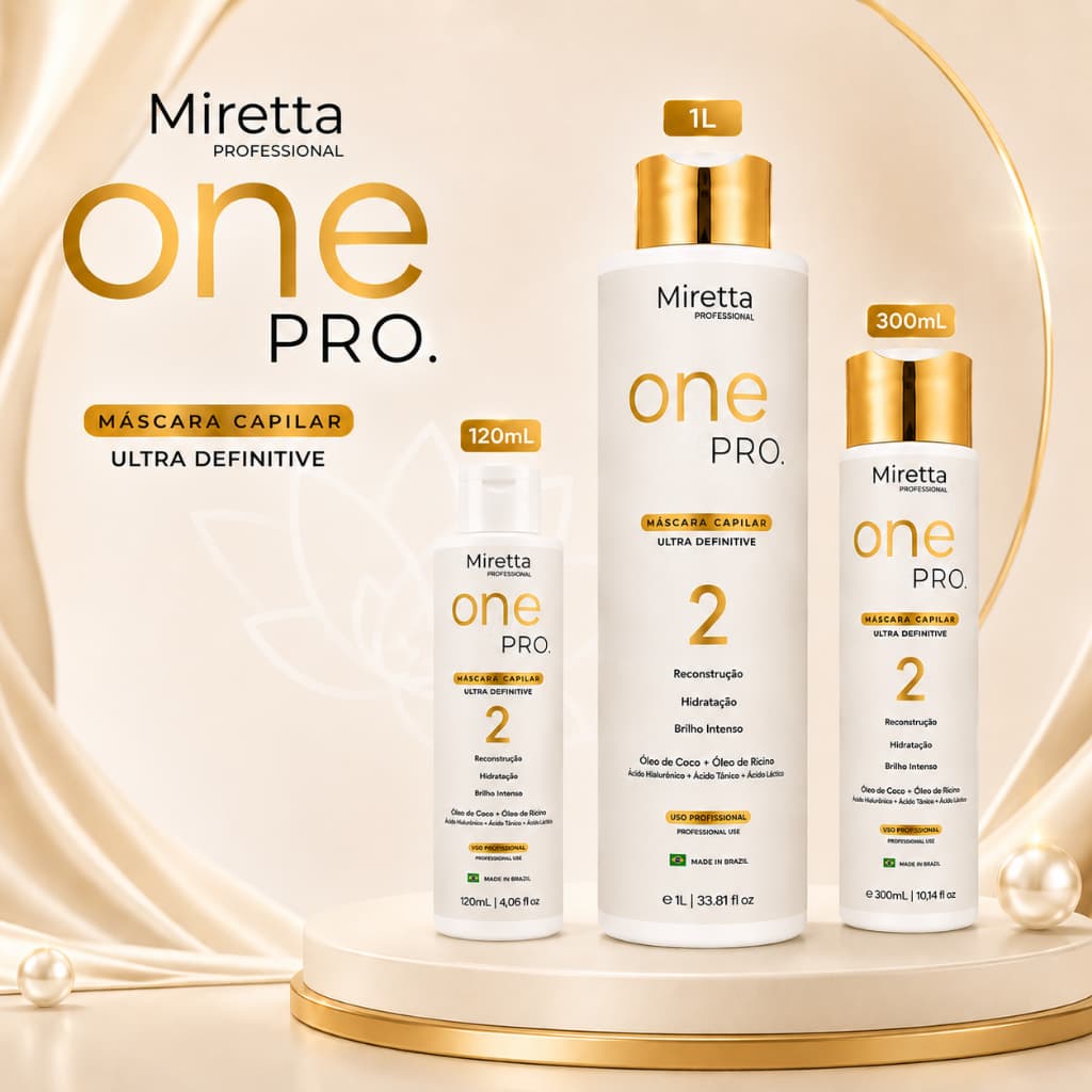 Escova Progressiva  Sem Formol Miretta Alinhamento Capilar Anti Frizz