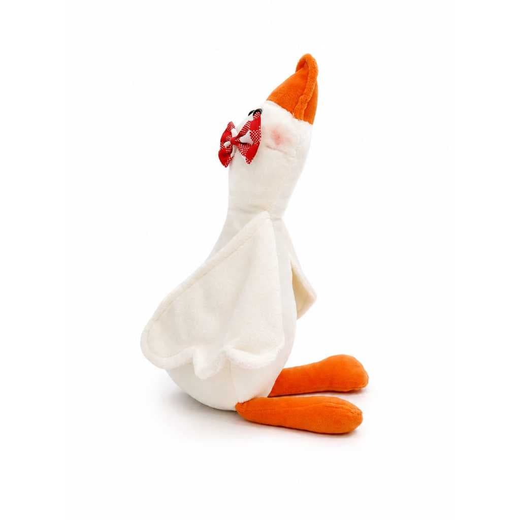 KIT PATO DE PELÚCIA LUXO 35CM LEMBRANCINHA DECORAÇÃO QUARTO BEBÊ-ENVIO IMEDIATO