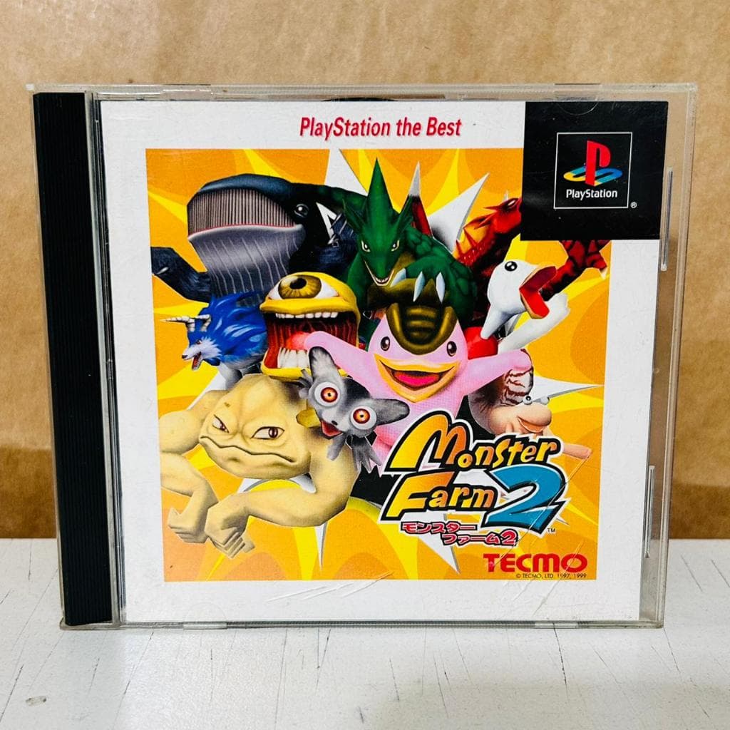 Monster Farm 2 Japonês Mídia Física Seminovo Original PS1