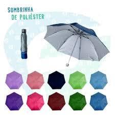 Guarda Chuva Sombrinha Premium Estampado 7 Varetas Compacto cores de bolsa