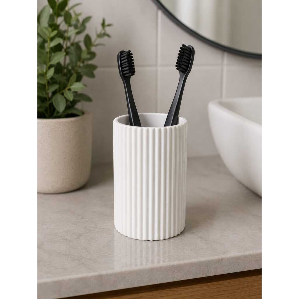 Porta Escovas Com Design Minimalista Para Organização do Banheiro