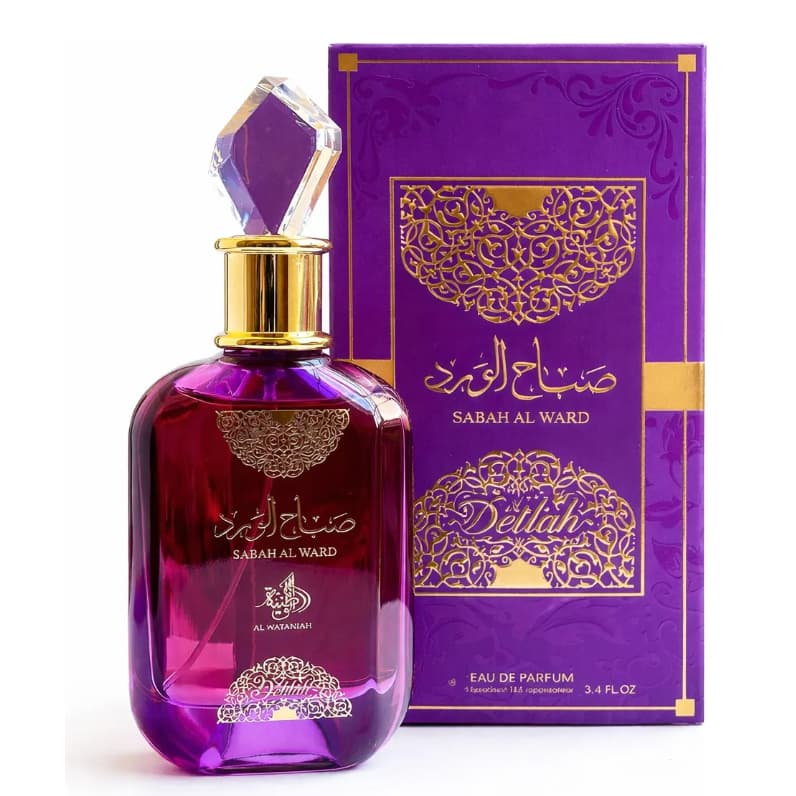 Perf Fem Sabah Al Ward Delilah  EDP 100ml - Doce e Sofisticado - NOVO