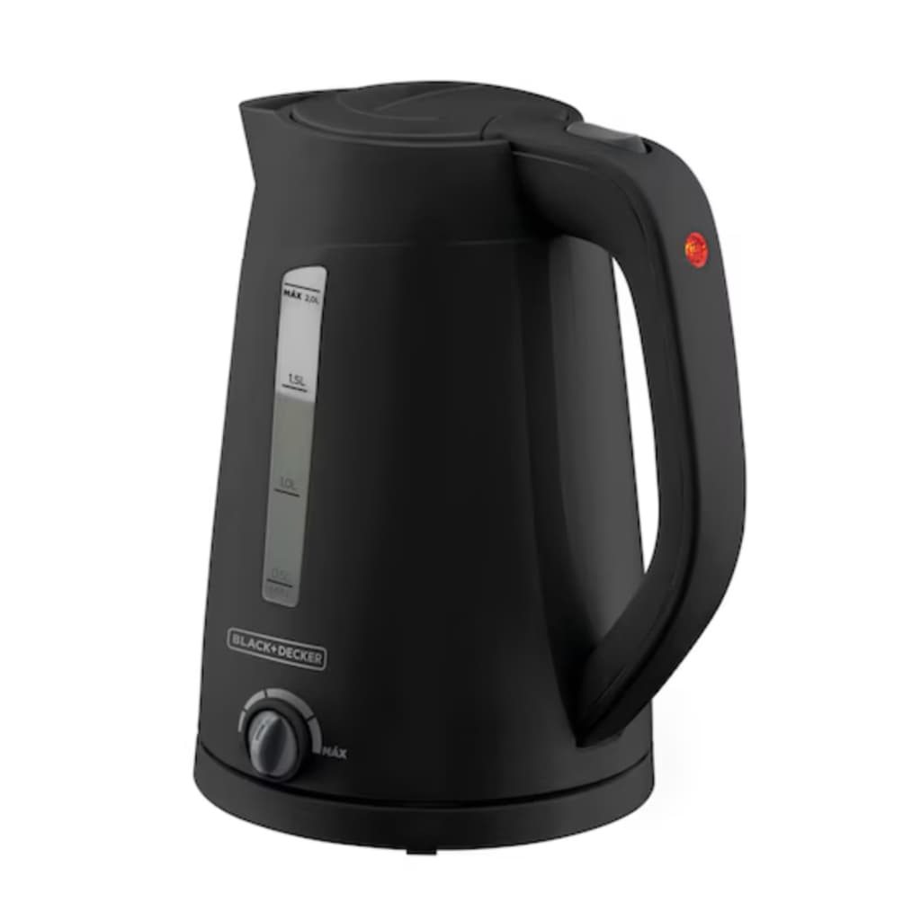 Chaleira Elétrica Black+Decker Thermaxx K2200 2L Base Removível Luz Indicadora Seletor Temperatura