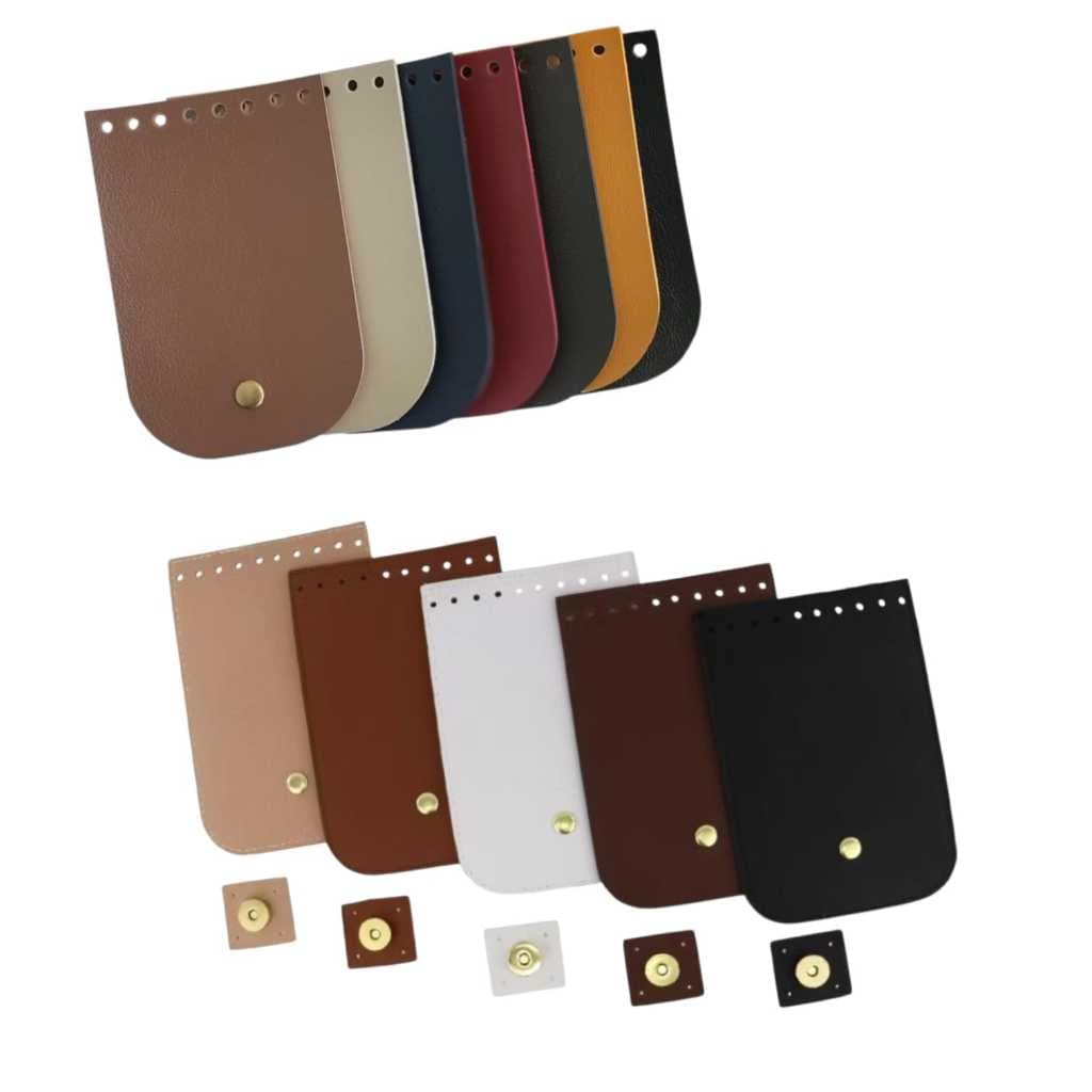 ABA P BOLSA CROCHE COURO ECOLÓGICO 20X10 PARA BOLSAS