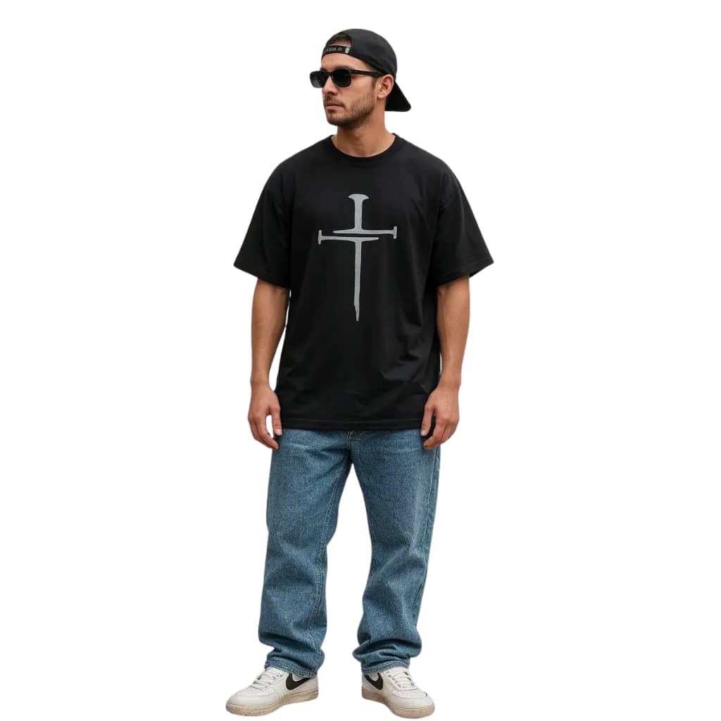 Camiseta Oversized Masculina Long Line Swag Blusa Longa Algodão Estampada Lisa Modelo Basico
