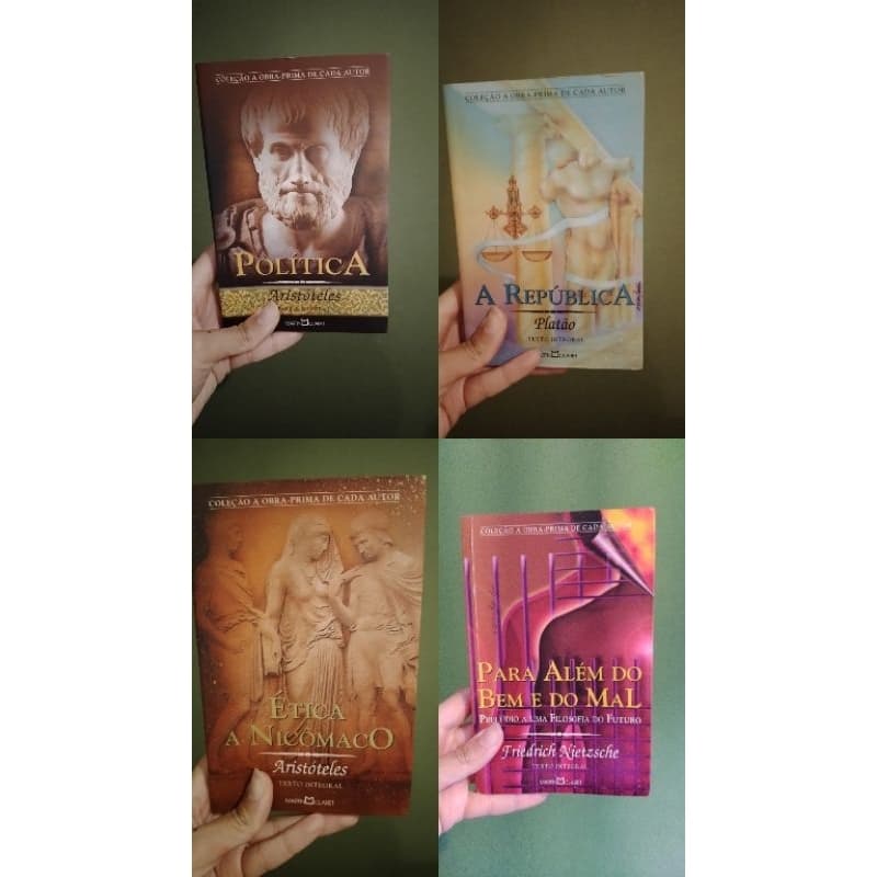 Livros Filosofia: Platão, Aristóteles e Nietzsche (Clássicos)