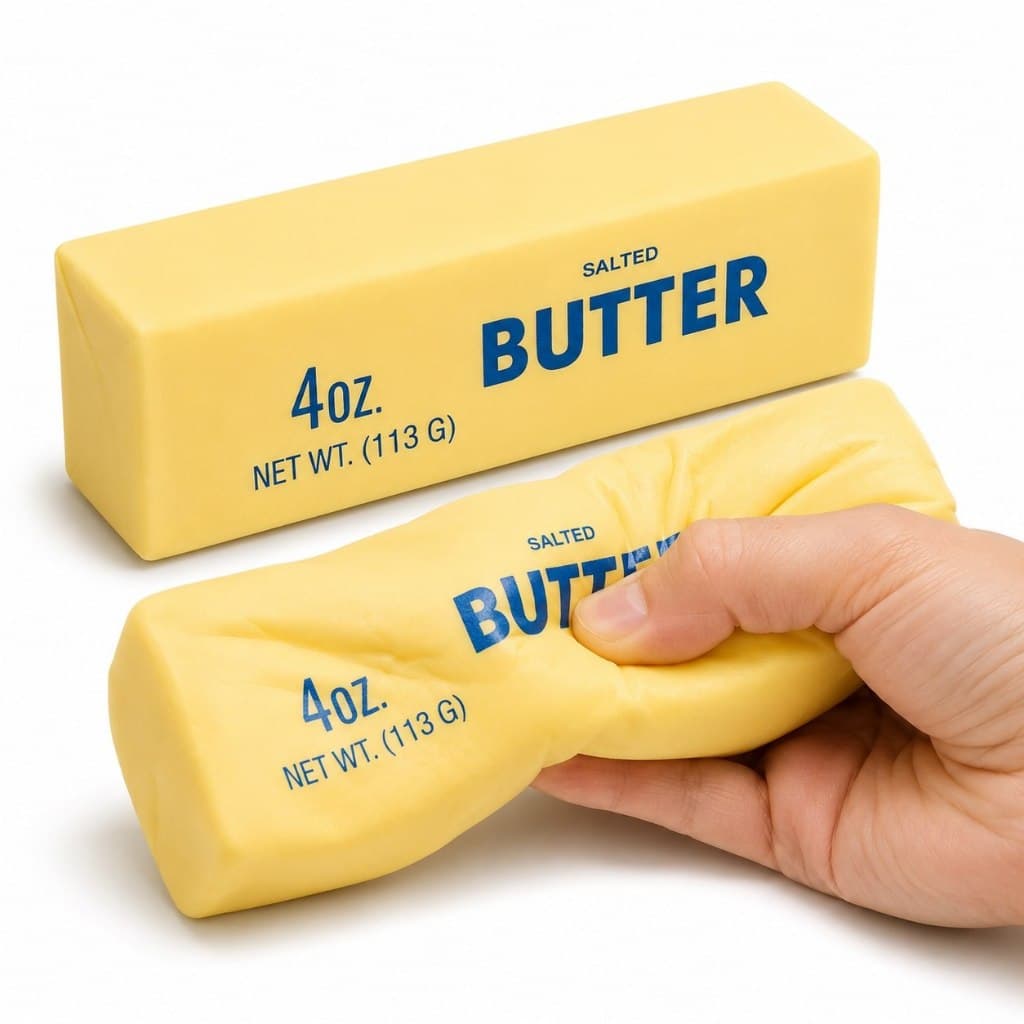 Taba Squishy Butter Barra De Manteiga Do Tik Tok Slow Lento P/Entrega