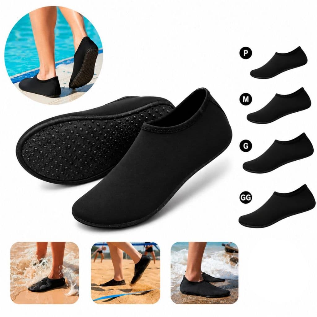 Sapatilha Aquática Unissex Meia Esportes Areia Trilha Tenis Neoprene Jet Ski Náutica Antiderrapante