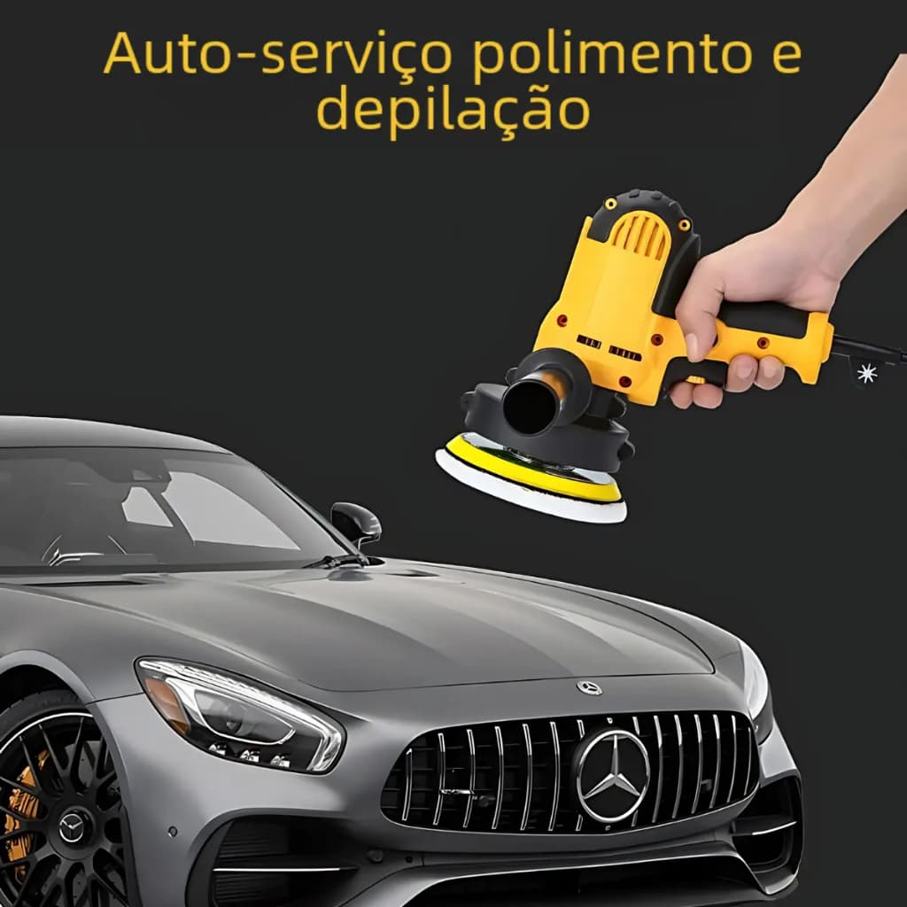 Politriz Lixadeira Automotiva Profissional Potente 127 Volts Uso Profissional Durabilidade