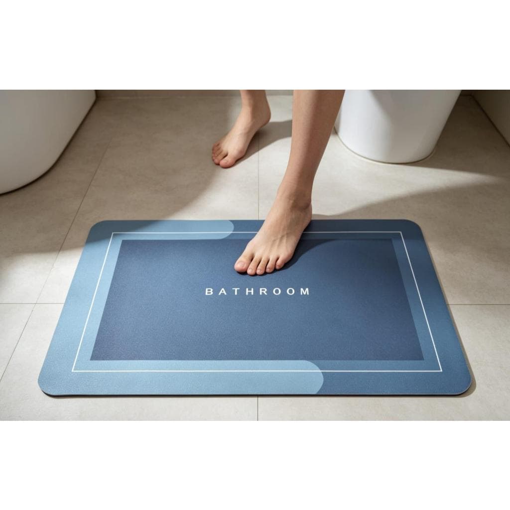 Tapetes Mágicos Absorventes Para Banheiro Box Antiaderente